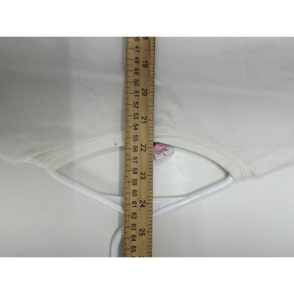 Island Girl Childrens Girl Shirt Size Large White Floral Hawaii Short Sleeve - Picture 9 of 10